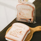 Peanuts Snoopy Puffy Toast Shaped Notebook