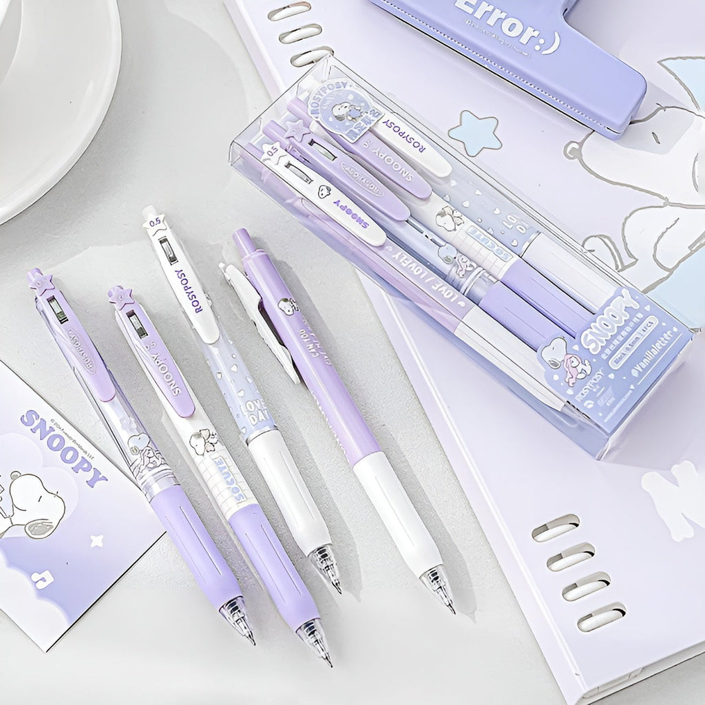 Peanuts Snoopy Sweet Dreams Gel Pen - Set of 4