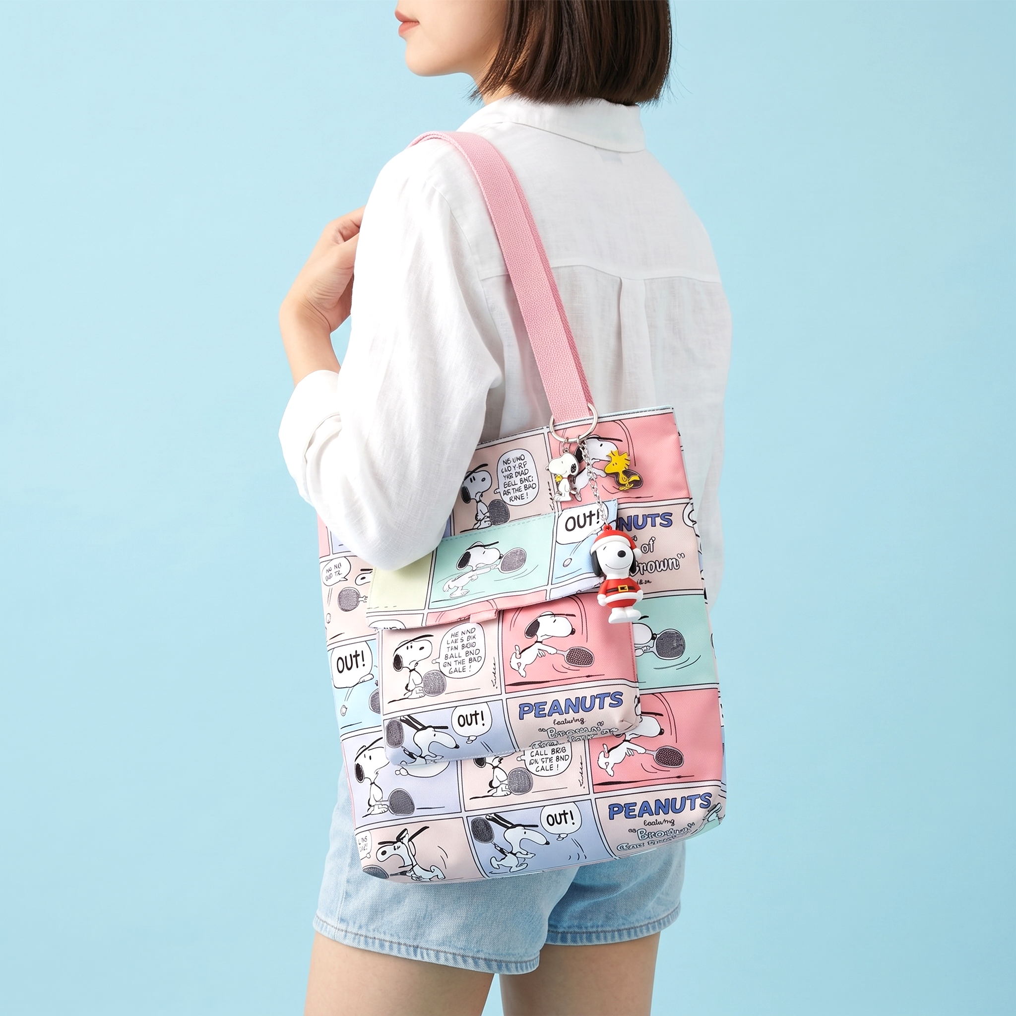 Peanuts Snoopy Tote Bag - Let's Play Together