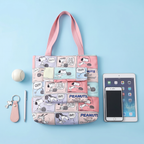 Peanuts Snoopy Tote Bag - Let's Play Together