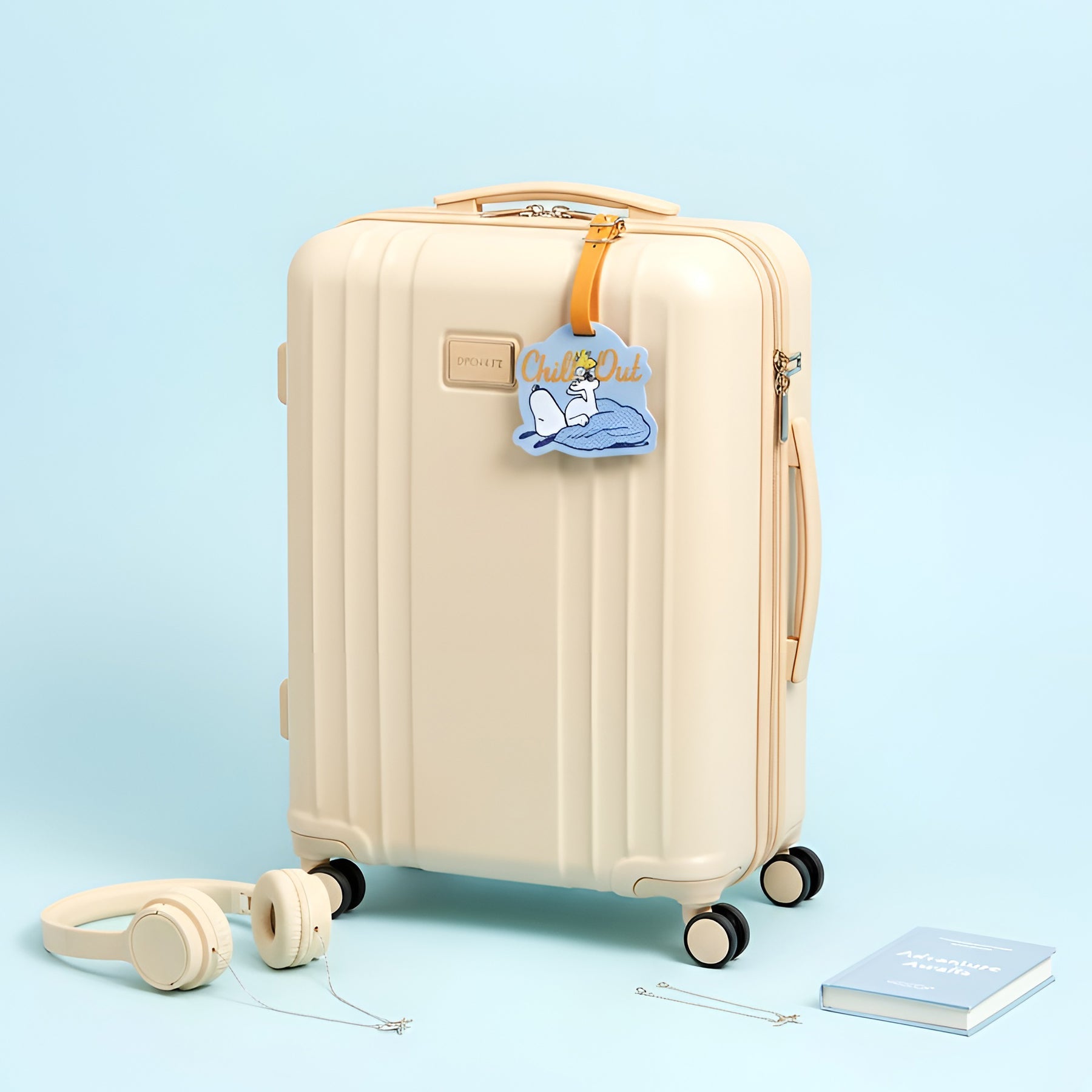 Peanuts Snoopy Acrylic Luggage Tag - Chill Series - Chill Out