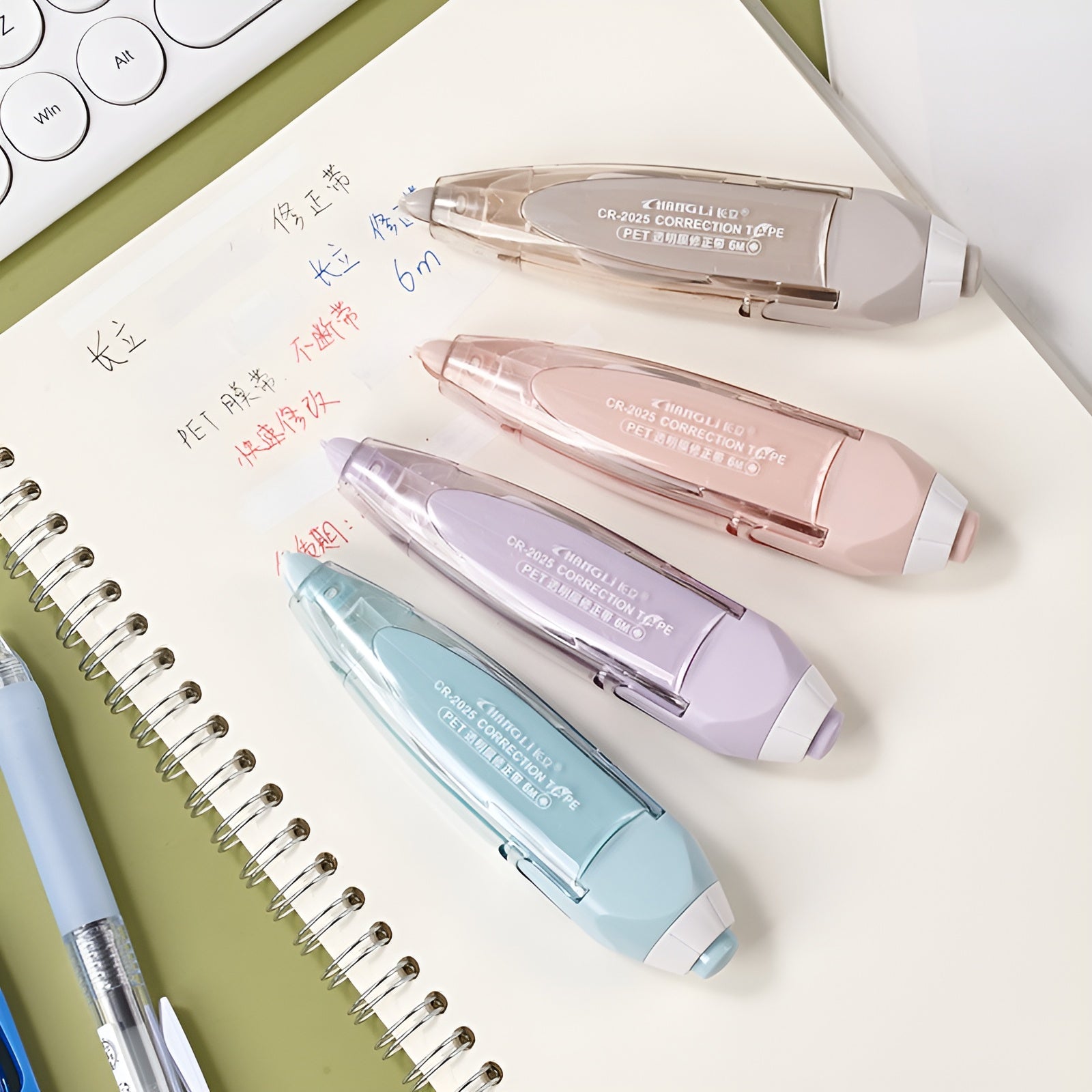 Retractable Pen Style Correction Tape