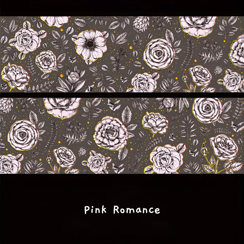 Pencilled Flowers Washi Tapes