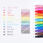 Pilot FriXion Fineliner Erasable Pen - Fine Tip - 12 Color Set