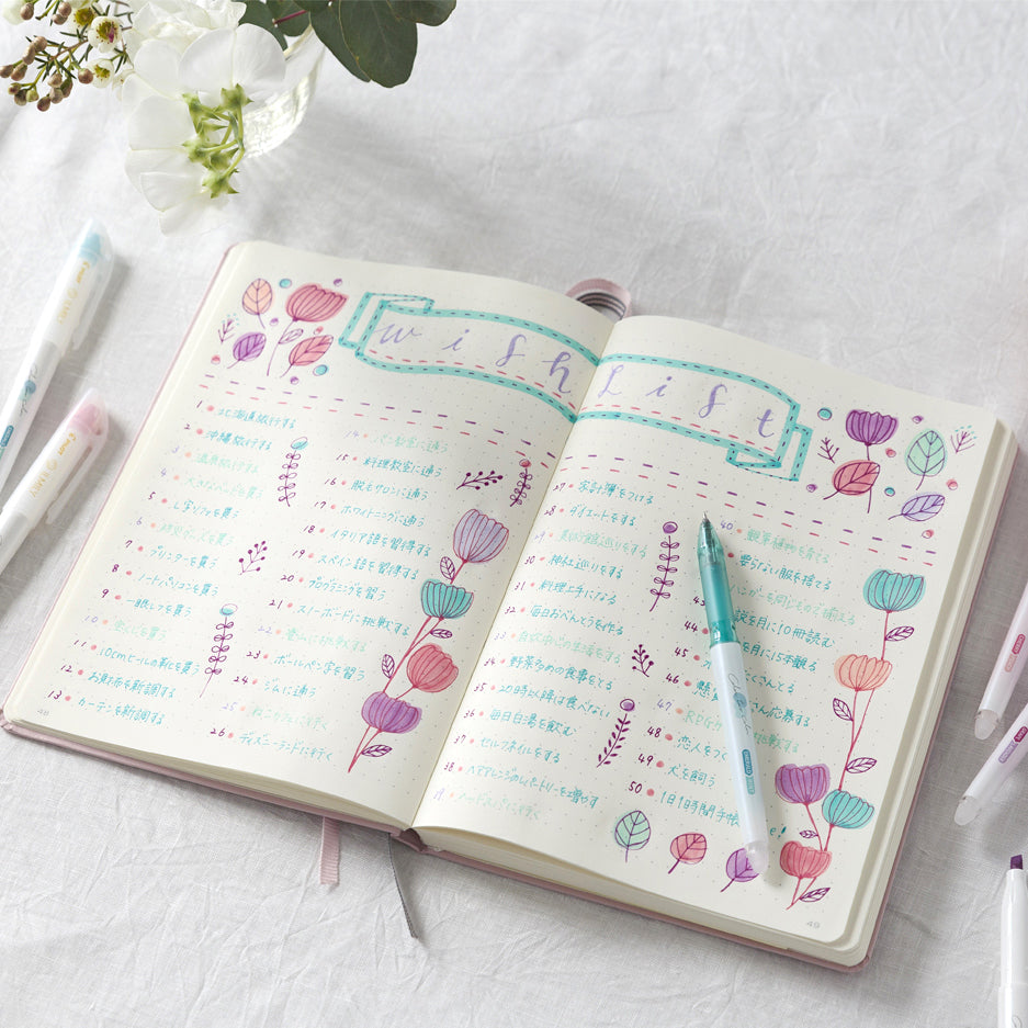 Pilot ILMILY Color Two Color Erasable Pens