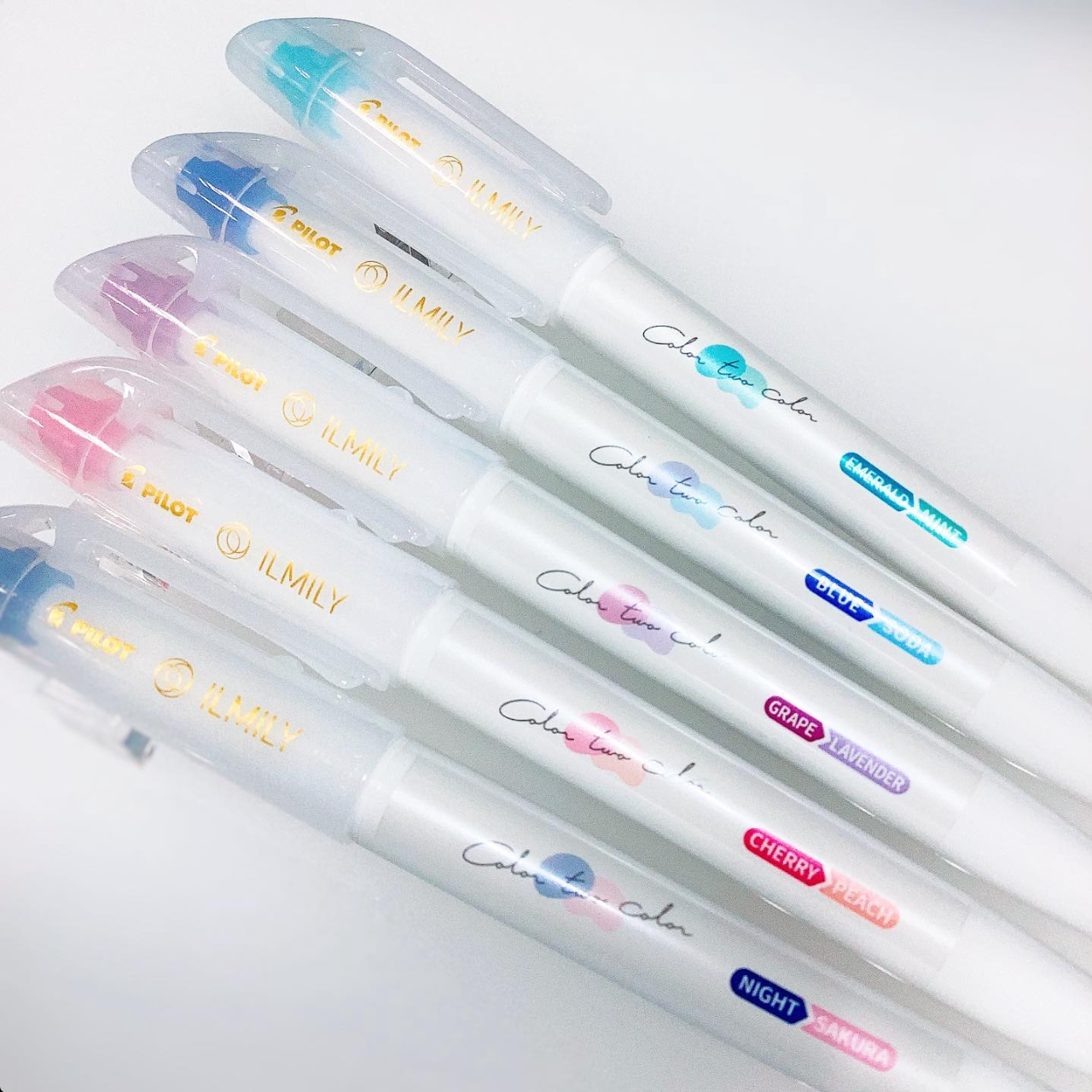 Pilot ILMILY Color Two Color Erasable Pens