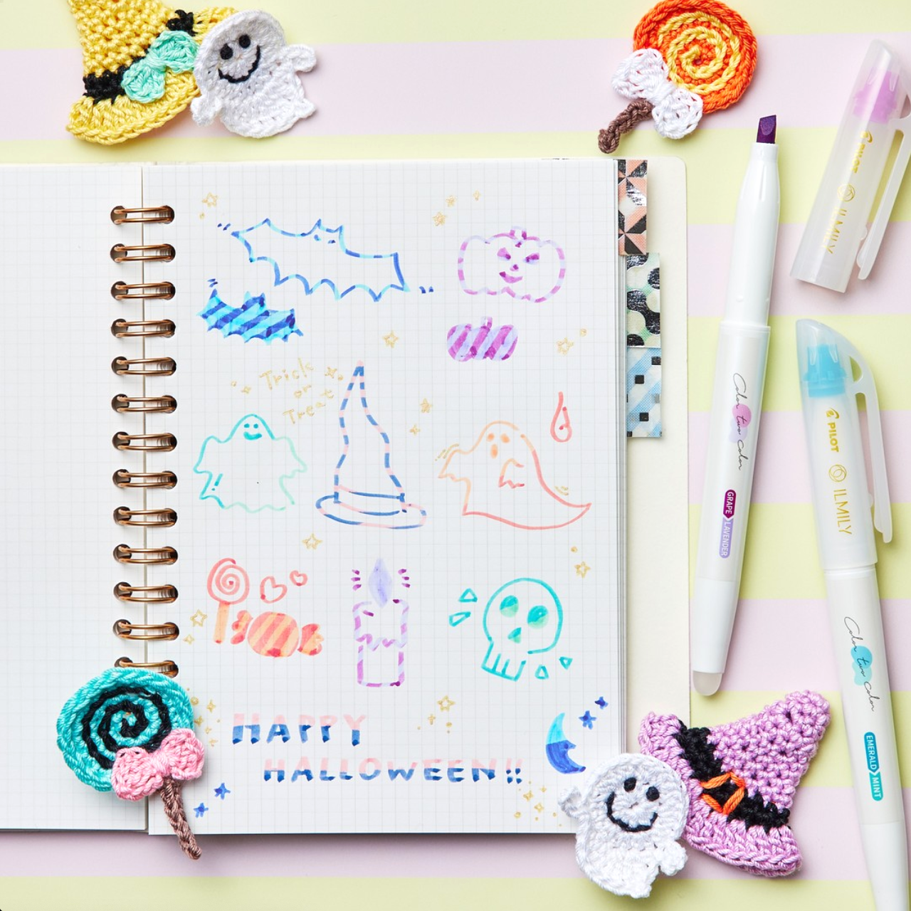 Pilot ILMILY Color Two Color Erasable Pens