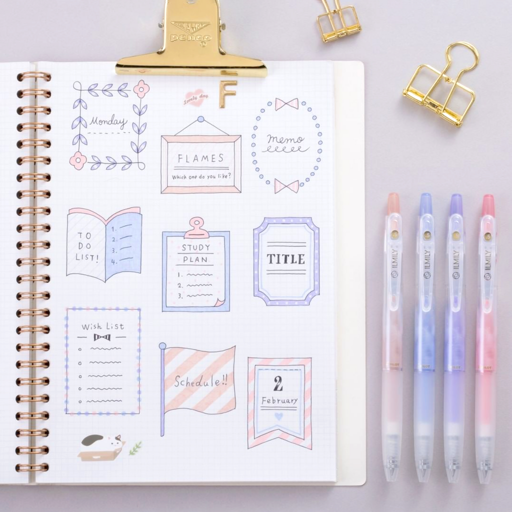 Pilot ILMILY Pale Tone Gel Pen - Limited Edition