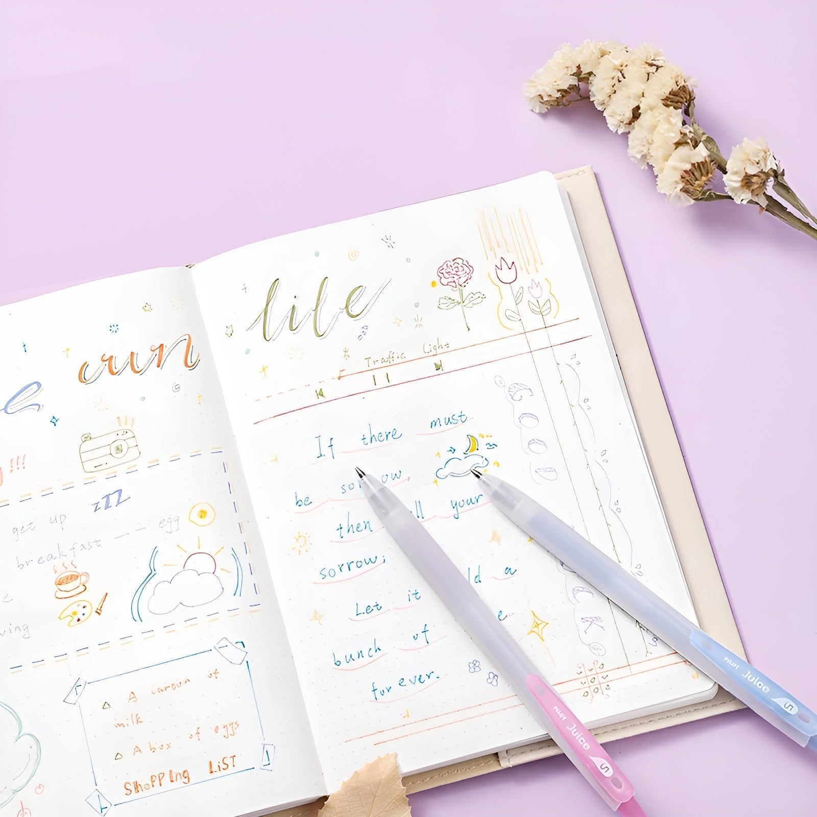 Pilot Juice 10th Anniversary Color Gel Pens - Dusty Colors