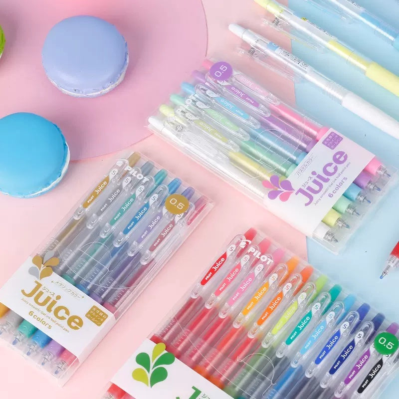Pilot Juice Gel Pens - Metallic - Set of 6