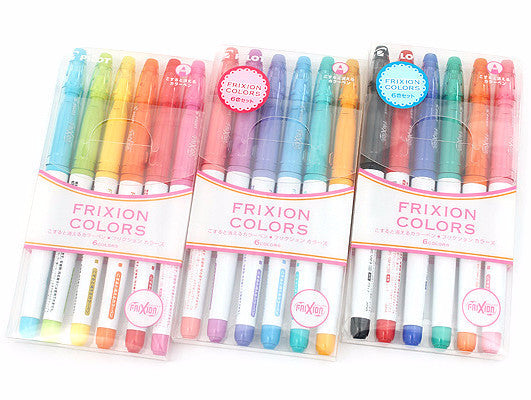 Pilot Frixion Colors Erasable Marker - Bright Colors