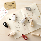 Plus Neko Rush Cat Transfer Tape Roller