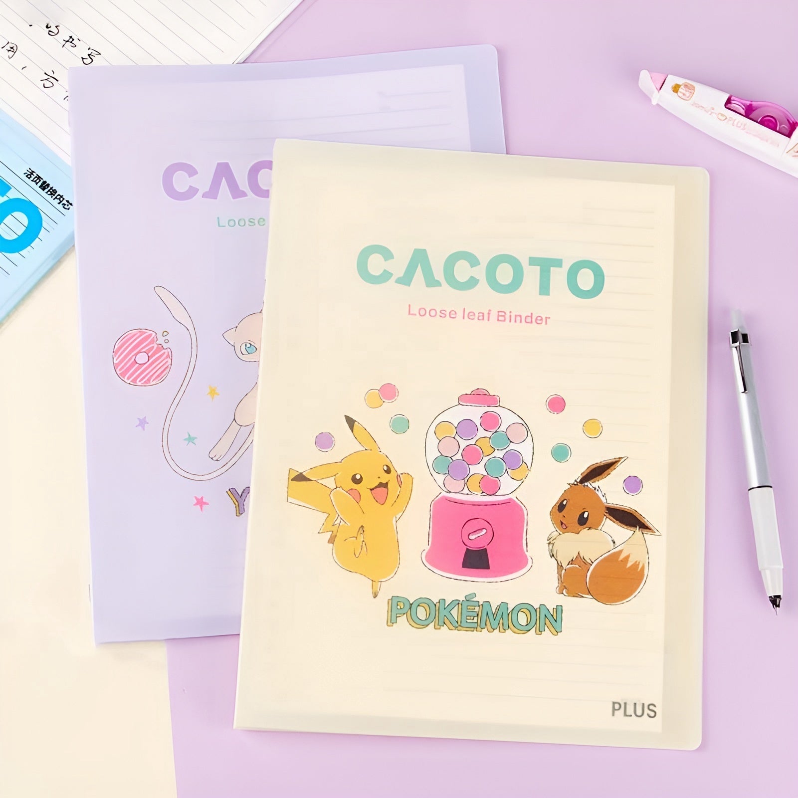 Pokemon Candy Quest B5 Binder Notebook - Limited Candy Quest Collection
