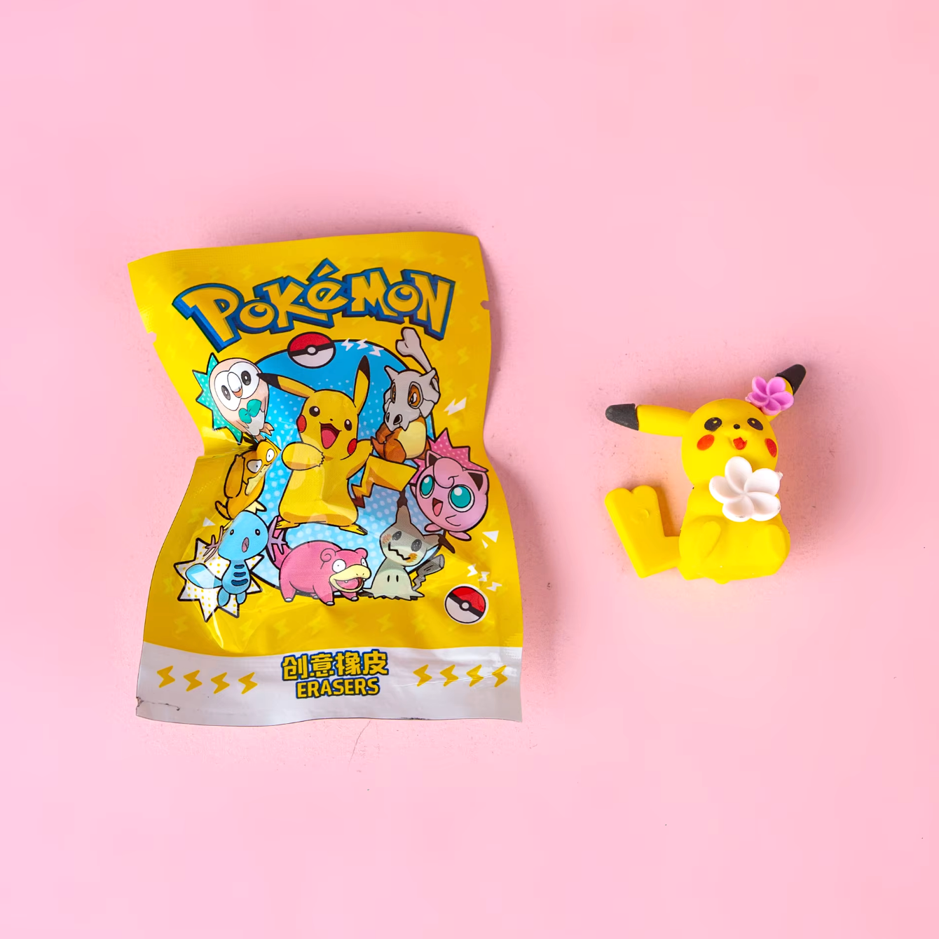 Pokémon Figure Eraser - Surprise Pack - Limited Candy Quest Collection