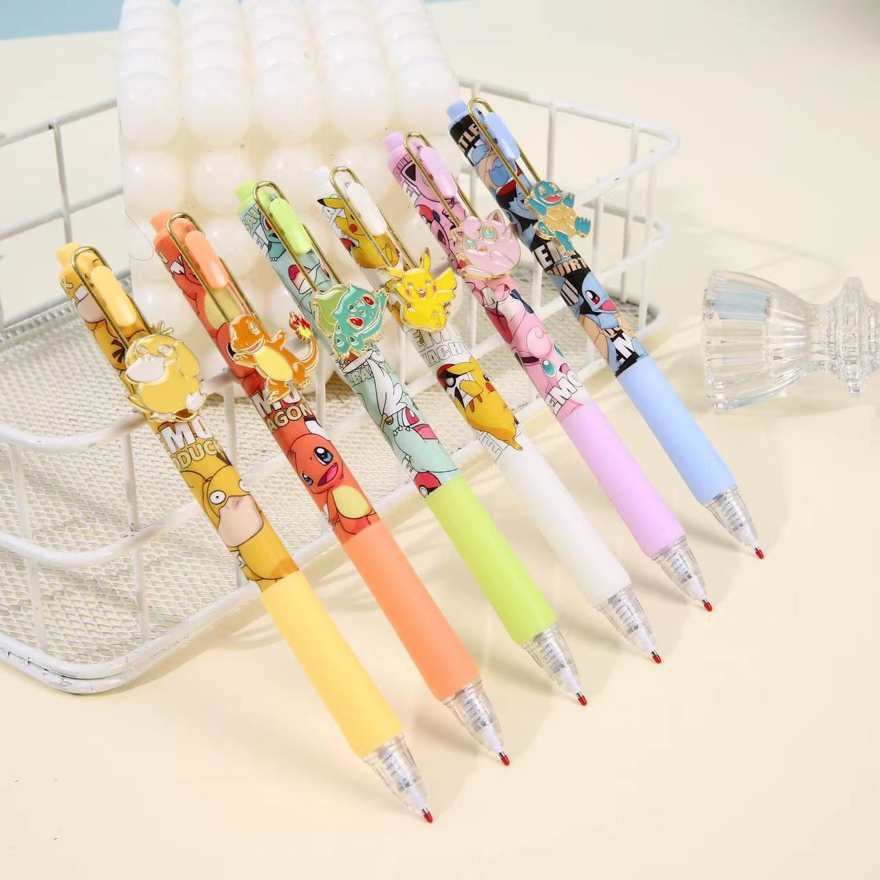 Pokemon Pocket Monster Pals Gel Pens - Limited Candy Quest Collection