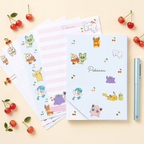 Pokemon Pocket Monsters Large Notepad - Limited Edition - Blue