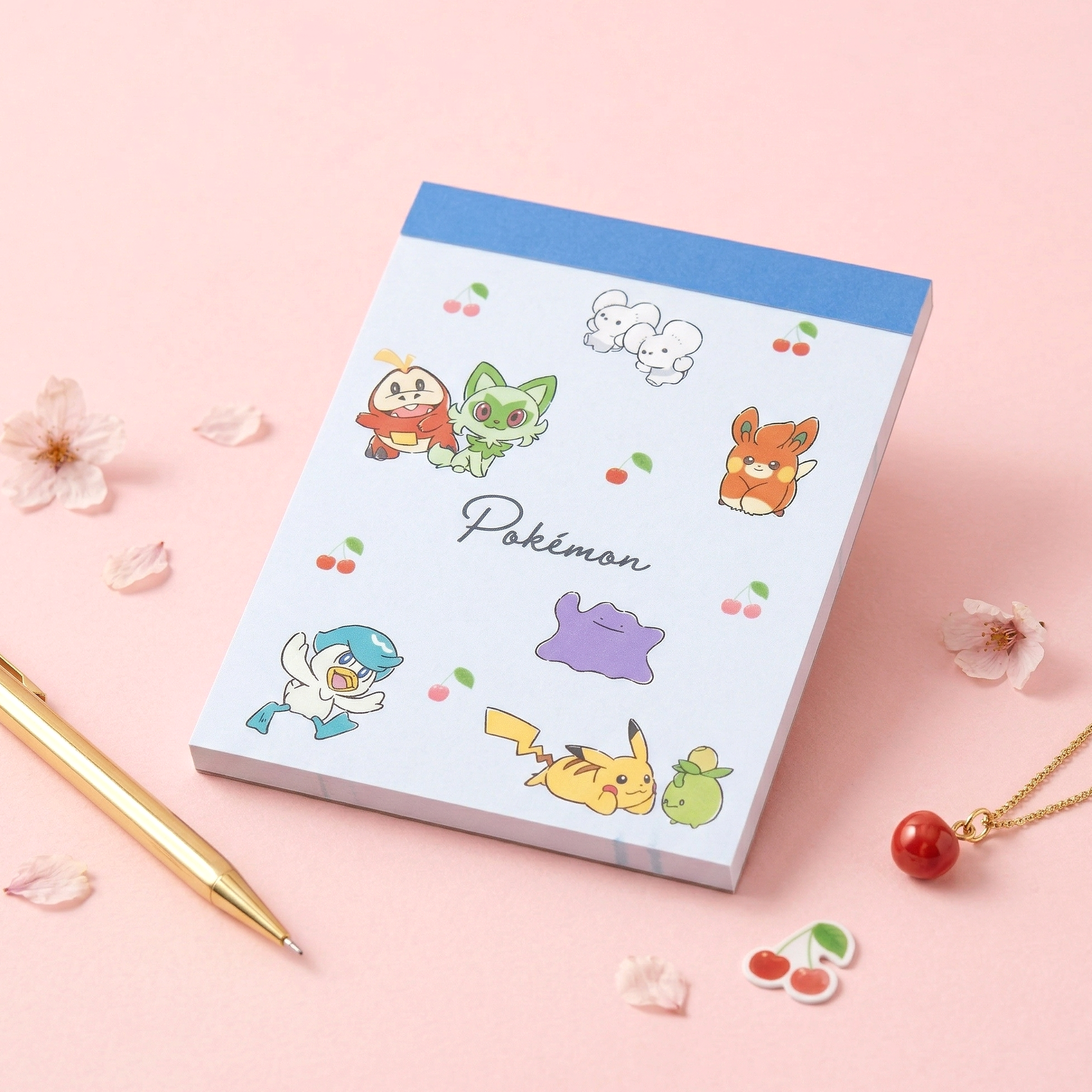 Pokemon Pocket Monsters Memo Pad - Limited Edition - Blue