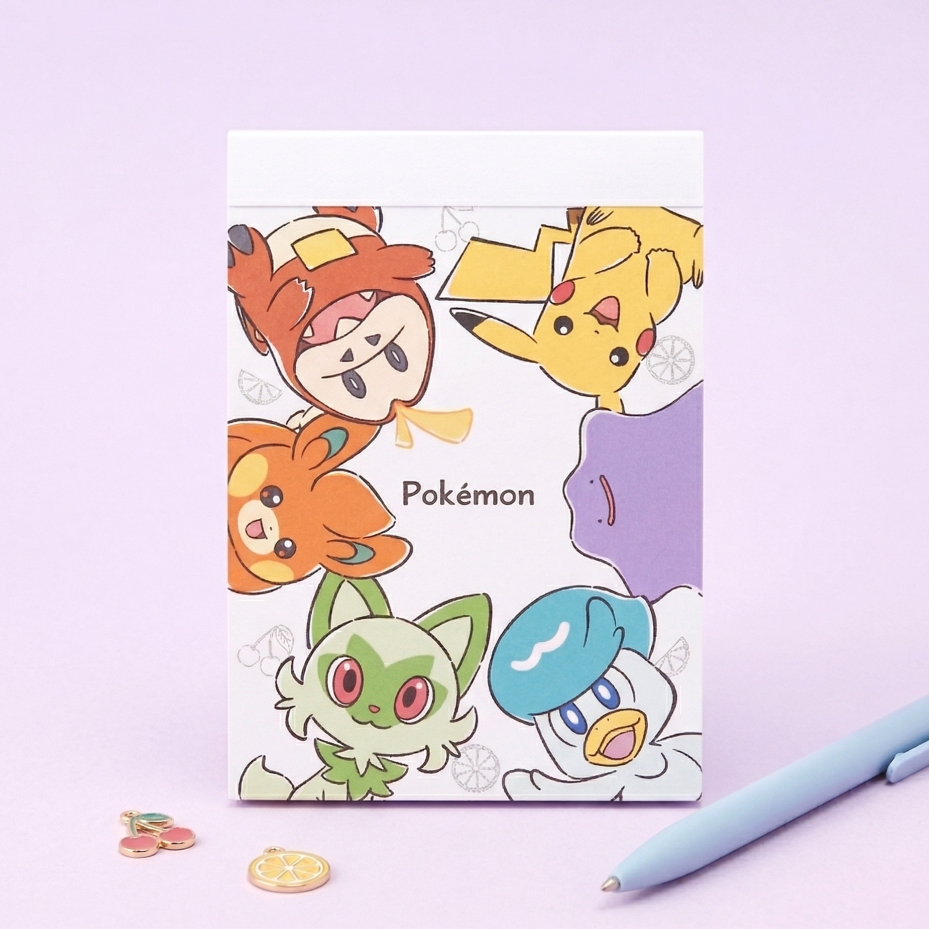 Pokemon Pocket Monsters Memo Pad - Limited Edition - White