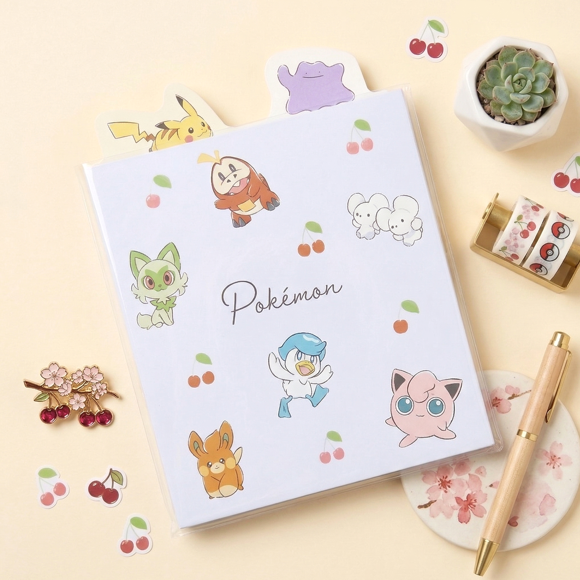 Pokemon Pocket Monsters Sticky Notes - Limited Edition - Blue