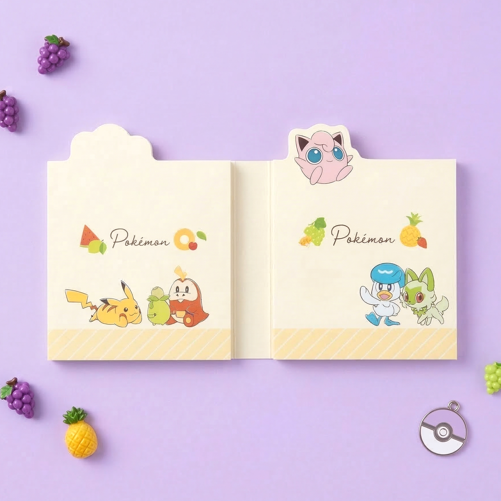 Pokemon Pocket Monsters Sticky Notes - Limited Edition - White