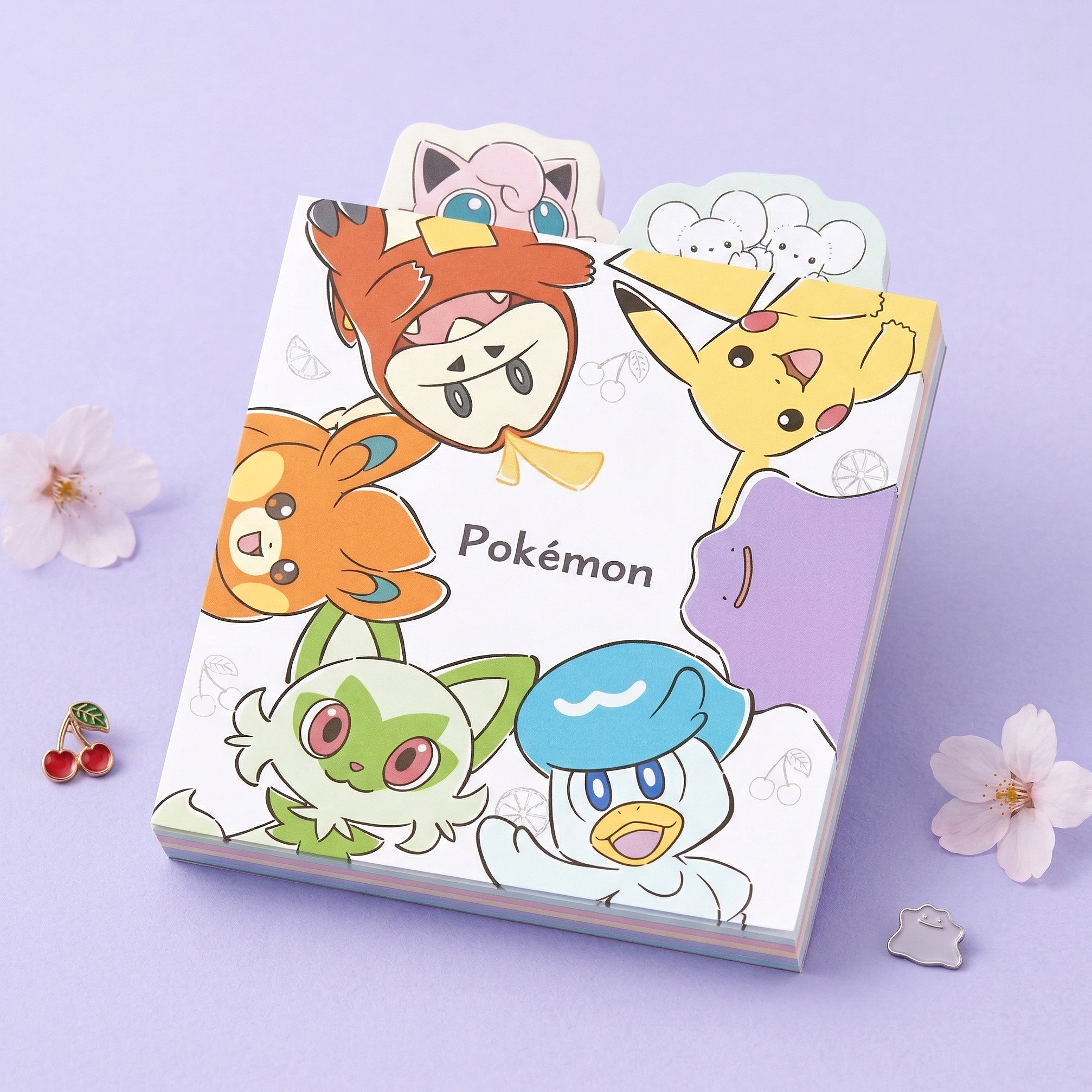 Pokemon Pocket Monsters Sticky Notes - Limited Edition - White
