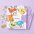 Pokemon Pocket Monsters Sticky Notes - Limited Edition - White