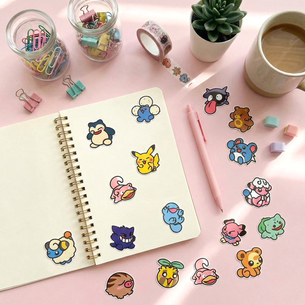 Pokémon 'Gotta Catch Em All' Stickers