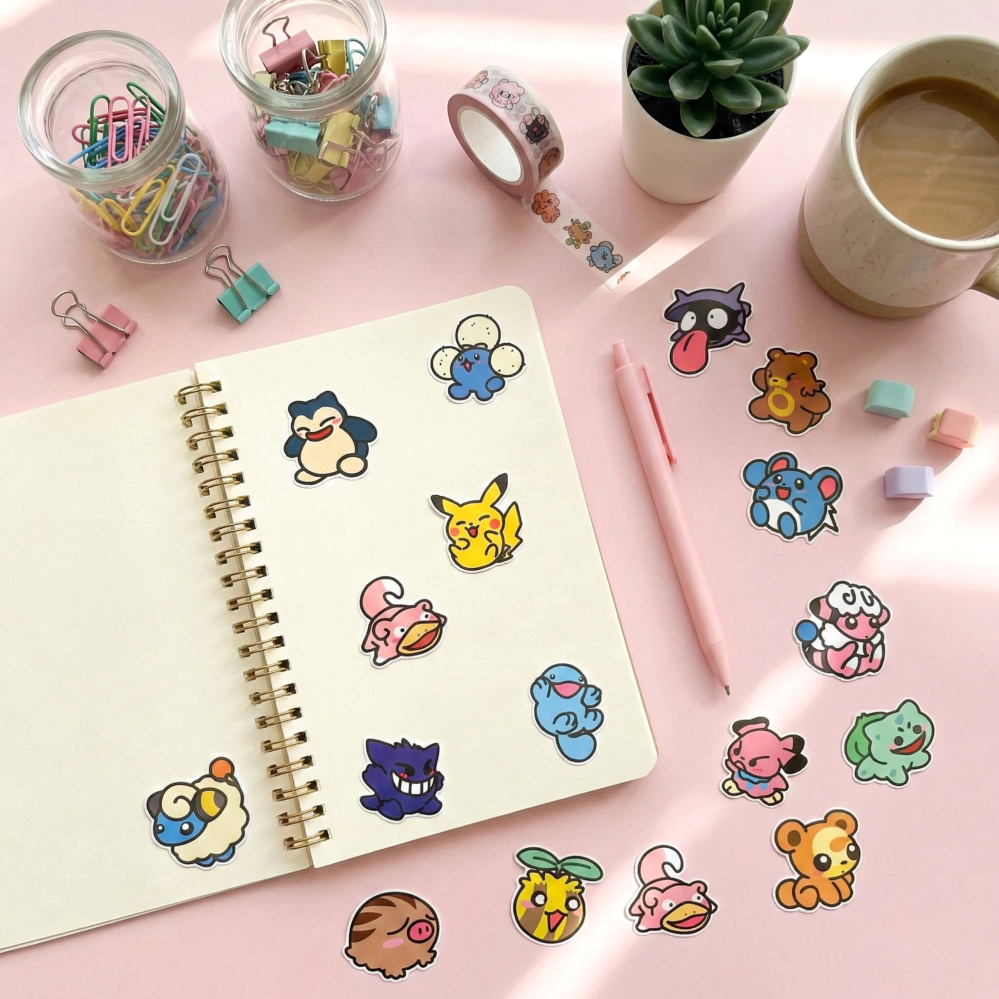 Pokémon 'Gotta Catch Em All' Stickers