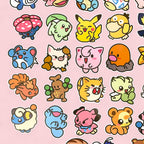 Pokémon 'Gotta Catch Em All' Stickers