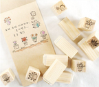 Potted Plants Stamp Set