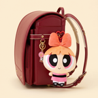 Powerpuff Girls Plush Pouch - Mini Bag with Zip Pocket