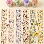 Pressed Flower Clear Masking Tape - Extra Large