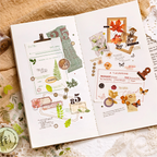 Pressed Flower Clear Masking Tape - Extra Large