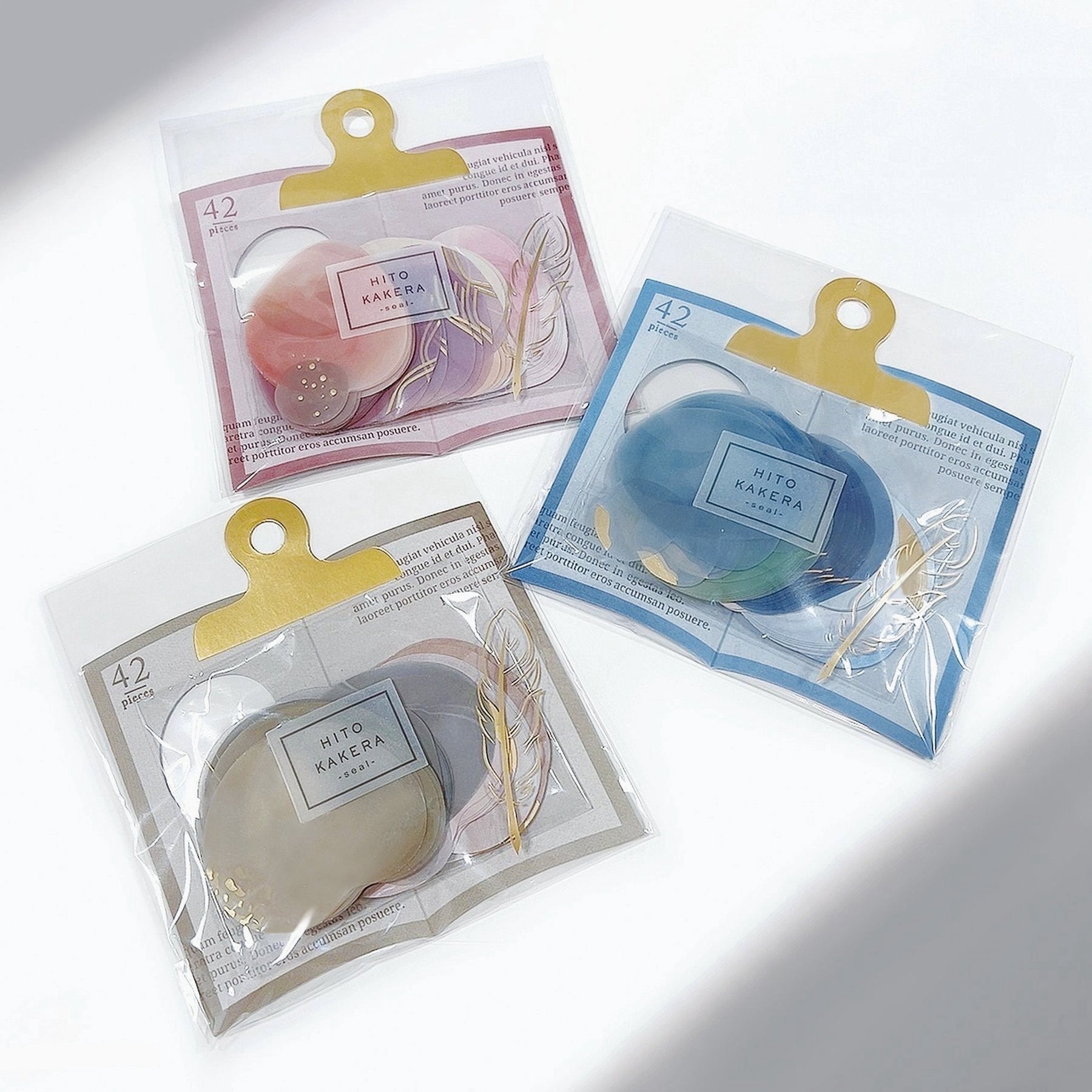 Q-Lia Hitokakera Stickers - Pink