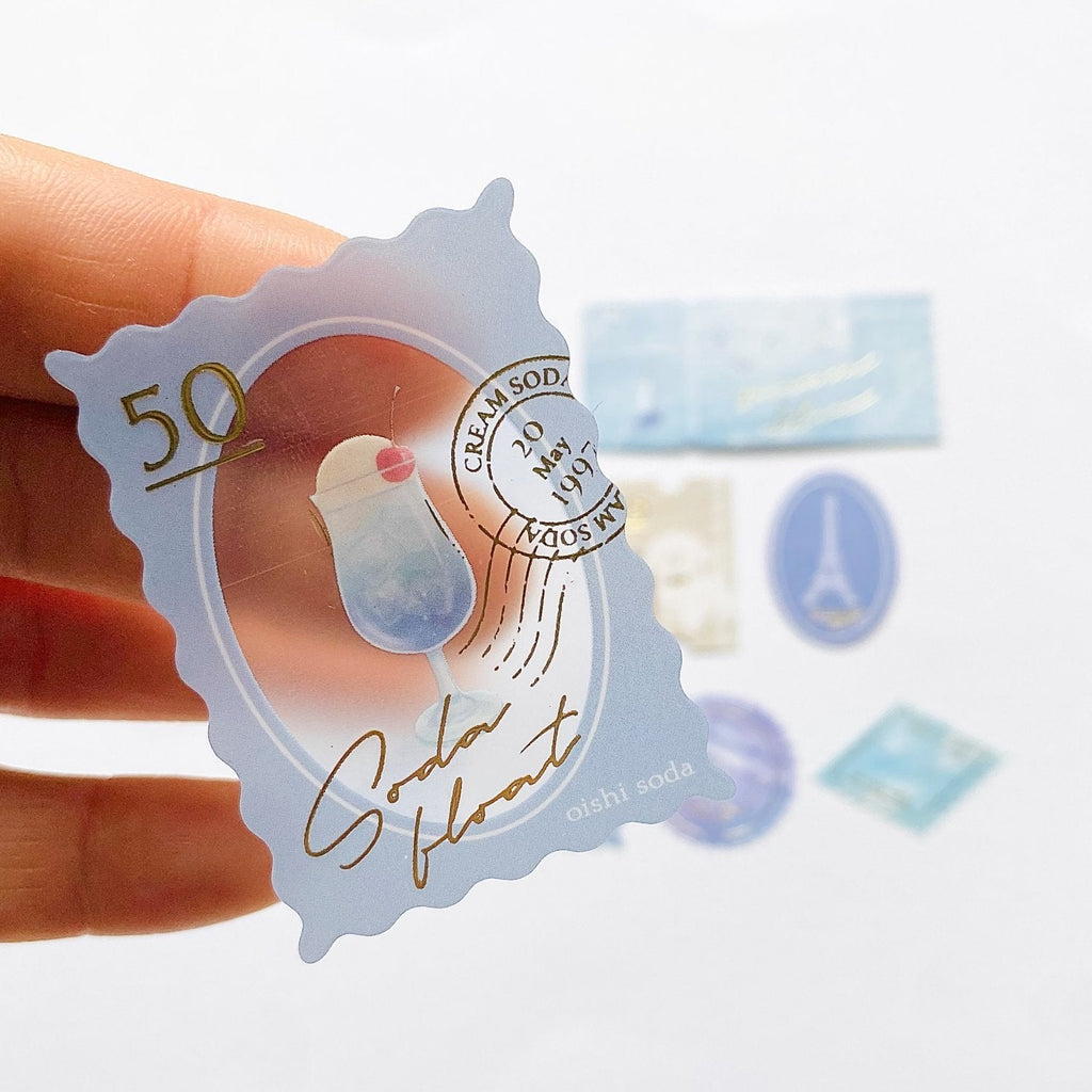 Q-Lia Kitterie Mon Atelier Stickers - Powder Pink