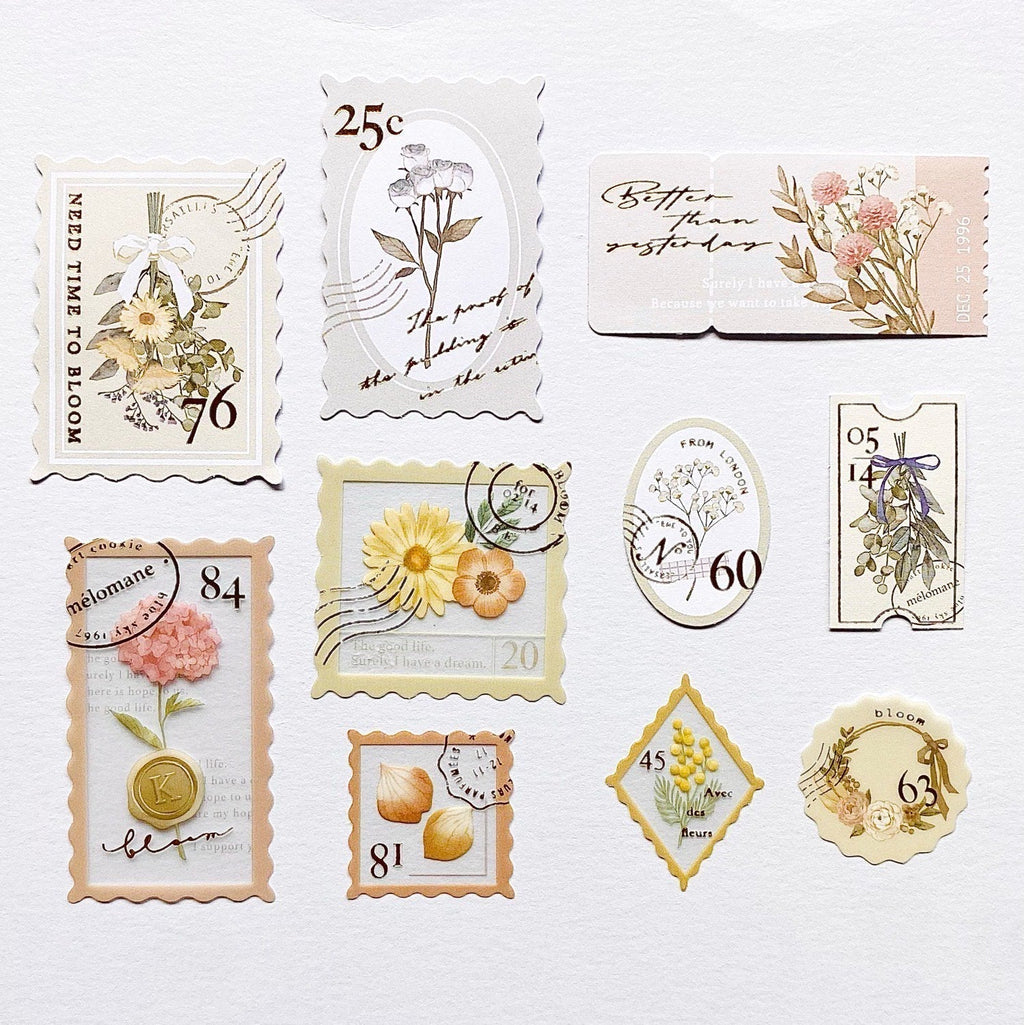 Q-Lia Kitterie Mon Atelier Stickers - Yellow