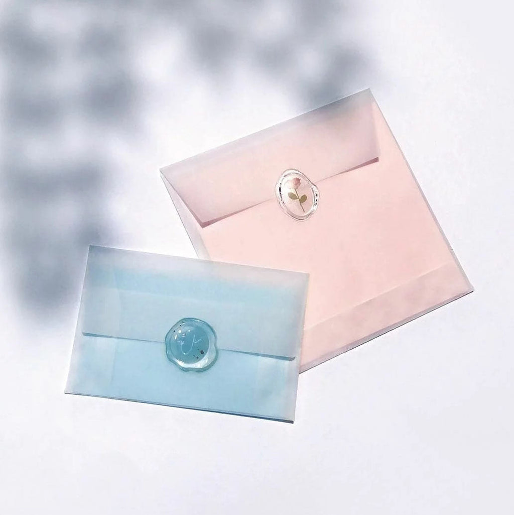 Q-Lia Sealing Dear Clear Stickers - Blue