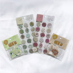 Q-Lia Sealing Dear Clear Stickers - Dark Blue