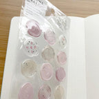 Q-Lia Sealing Dear Clear Stickers - Pink