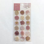 Q-Lia Sealing Dear Clear Stickers - Red
