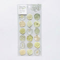 Q-Lia Sealing Dear Clear Stickers - Sage