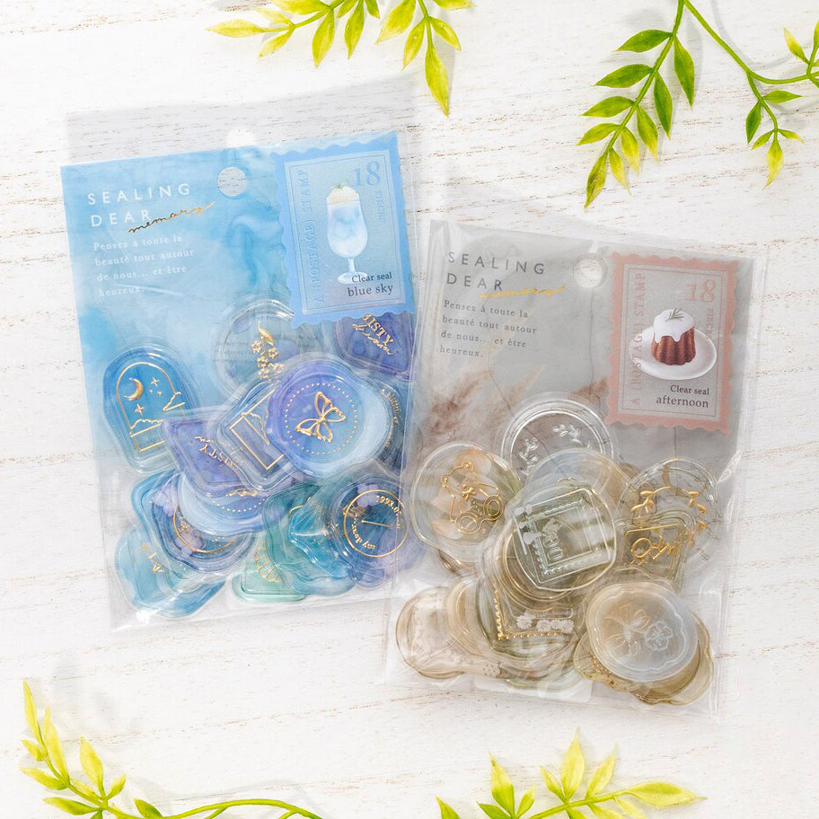 Q-Lia Sealing Dear Stickers - Memory - Brown