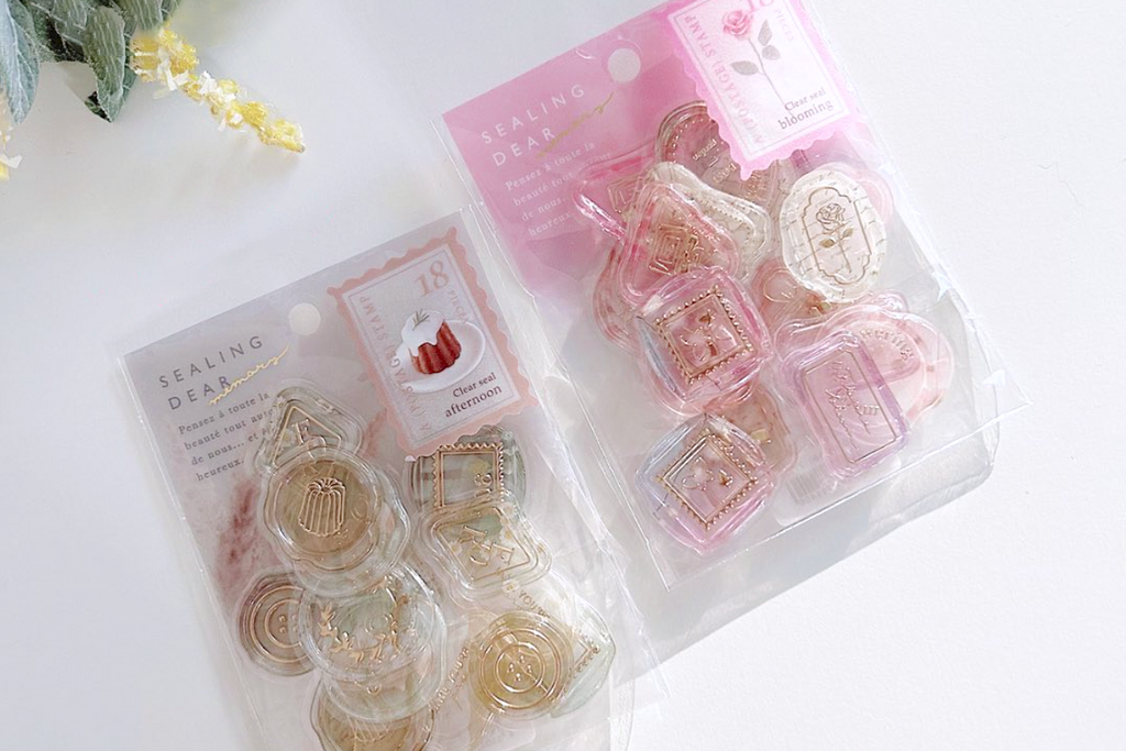 Q-Lia Sealing Dear Stickers - Memory - Pink