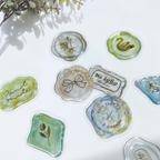 Q-Lia Sealing Dear Stickers - Memory - Pink