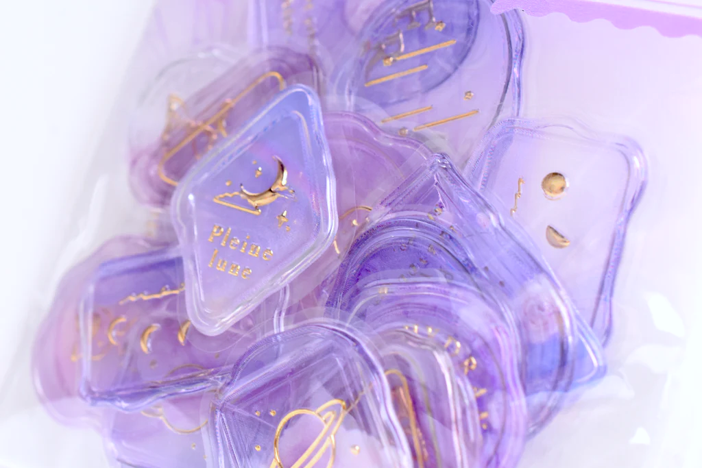 Q-Lia Sealing Dear Stickers - Memory - Purple
