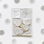 Q-Lia Sealing Dear Stickers - Pearl Gray
