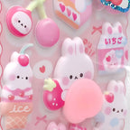 Q-Lia Mochi Mochi Puffy Stickers - Squishy Edition