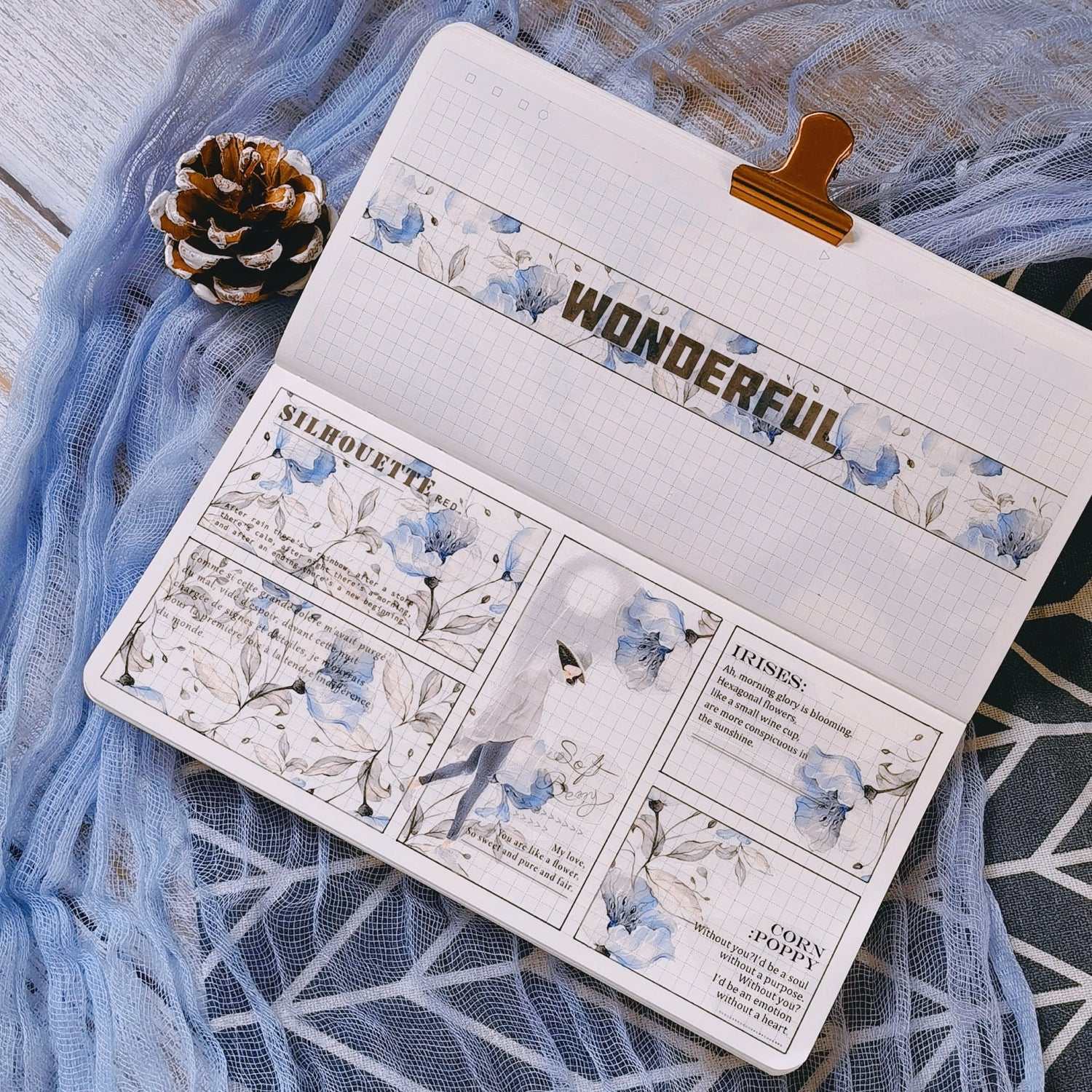 Azalea Bloom Wide Washi Tape