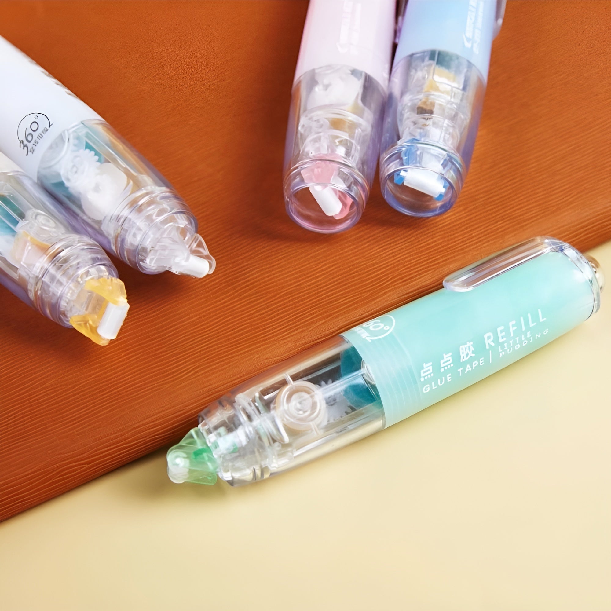 Retractable Glue Tape Pen