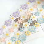 Retro Flowers Decorative Lace For Scrapbooking - Large Roll